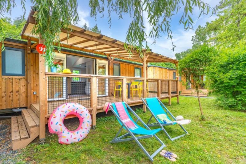 Le Camping Grand Cerf Hotel Gimouille Екстериор снимка